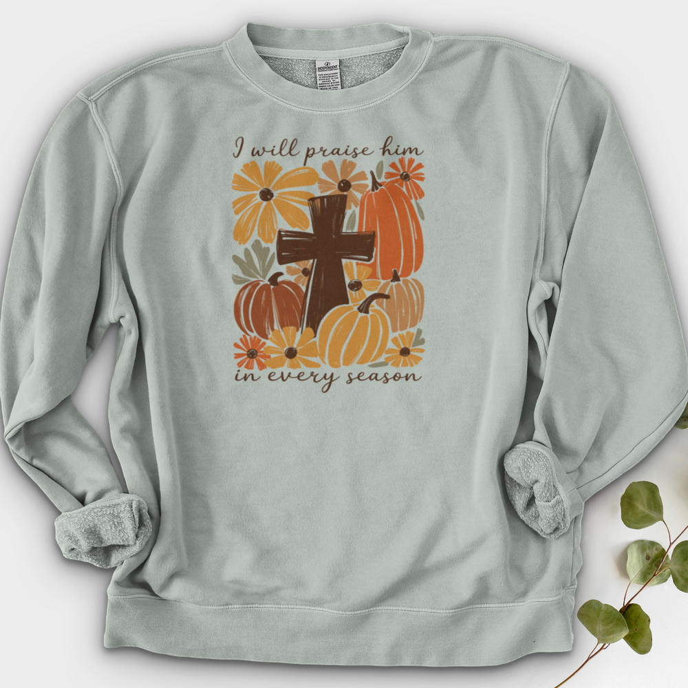 I Will Praise Him Crewneck
