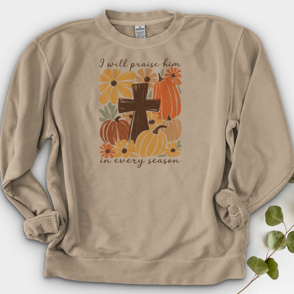 I Will Praise Him Crewneck