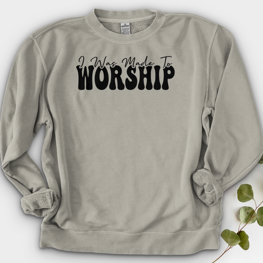 I was Made to Worship Crewneck