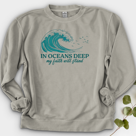 In Oceans Deep Crewneck