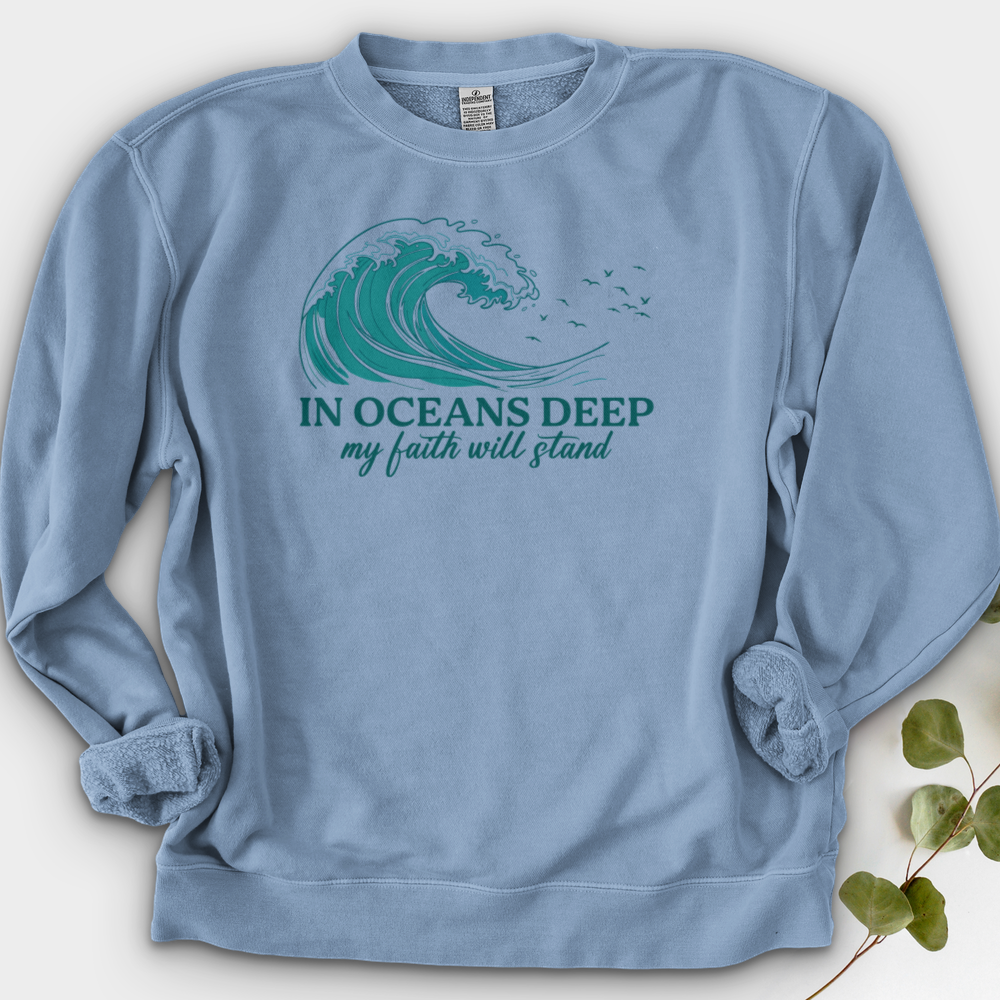 In Oceans Deep Crewneck