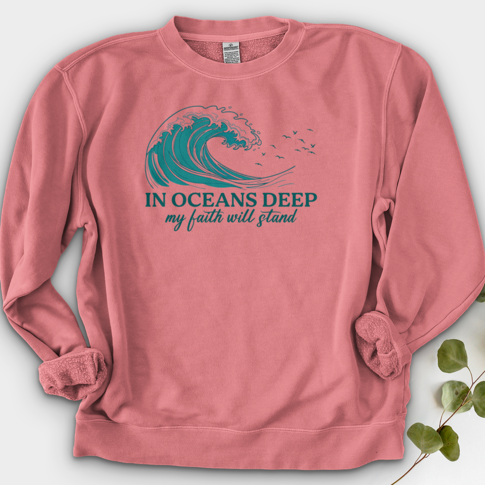 In Oceans Deep Crewneck