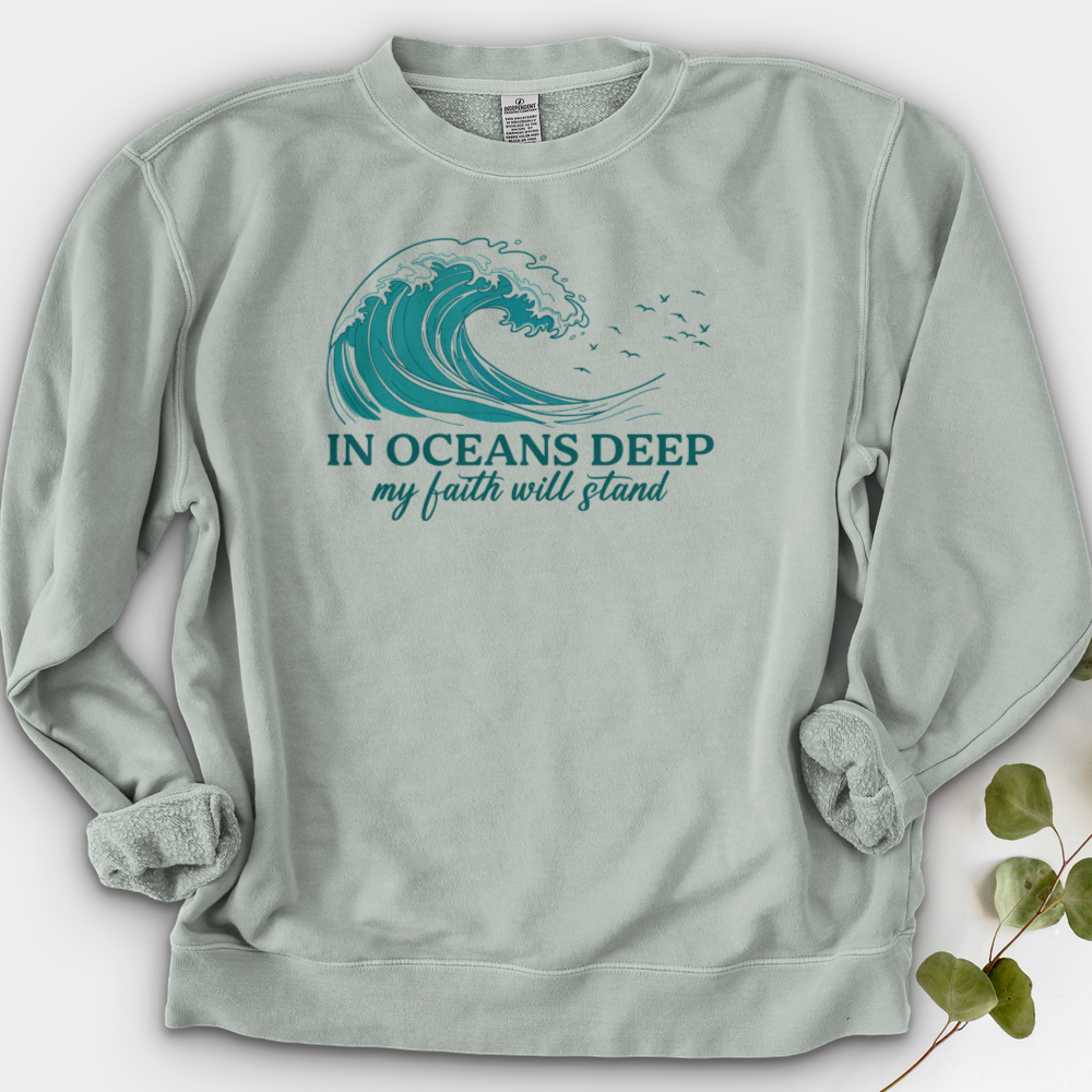 In Oceans Deep Crewneck