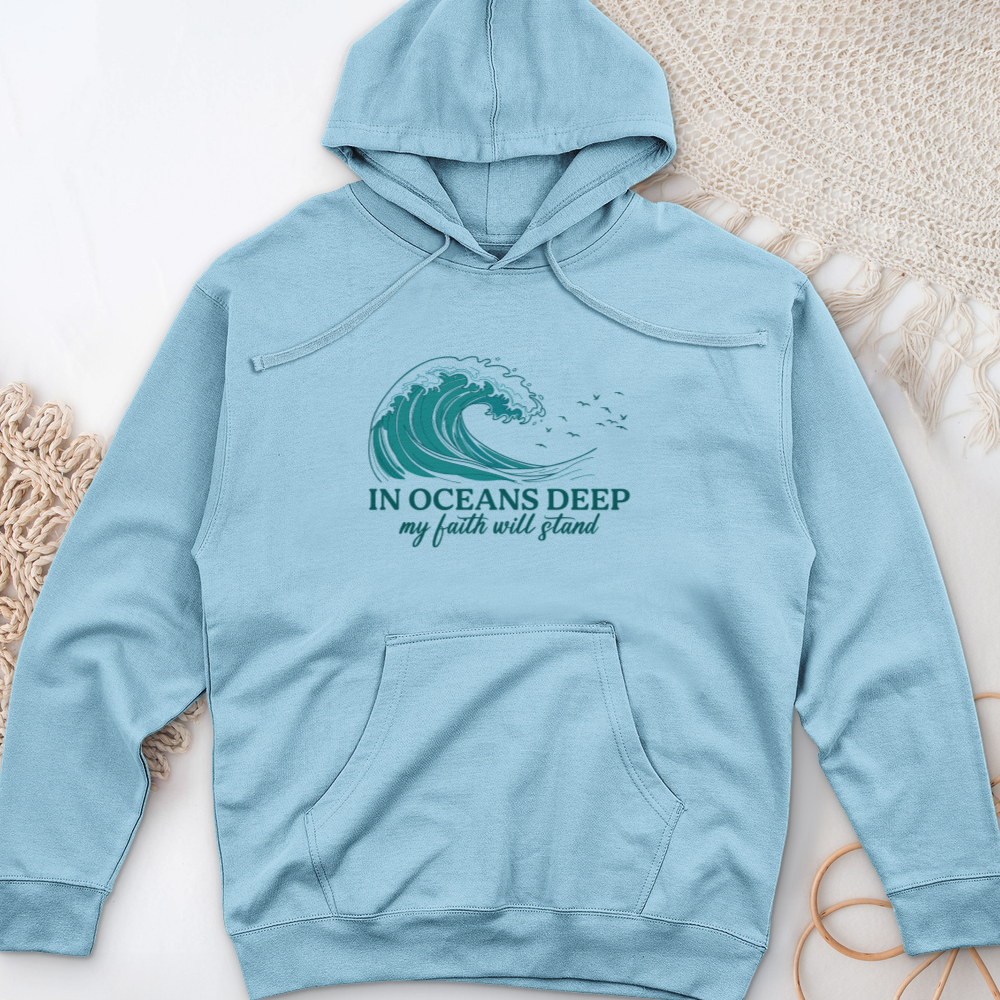 In Oceans Deep Midweight Hooded Sweatshirt