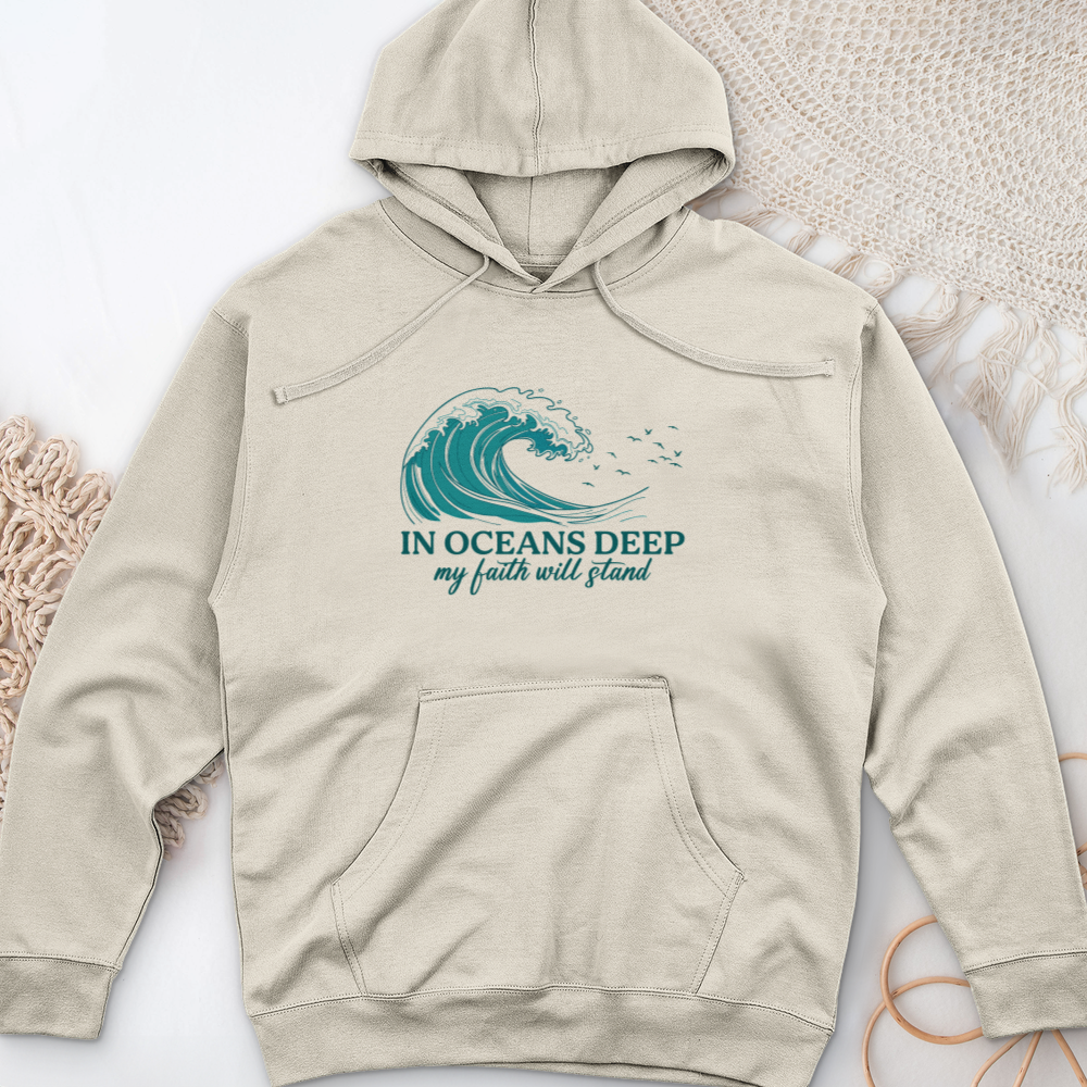 In Oceans Deep Midweight Hooded Sweatshirt