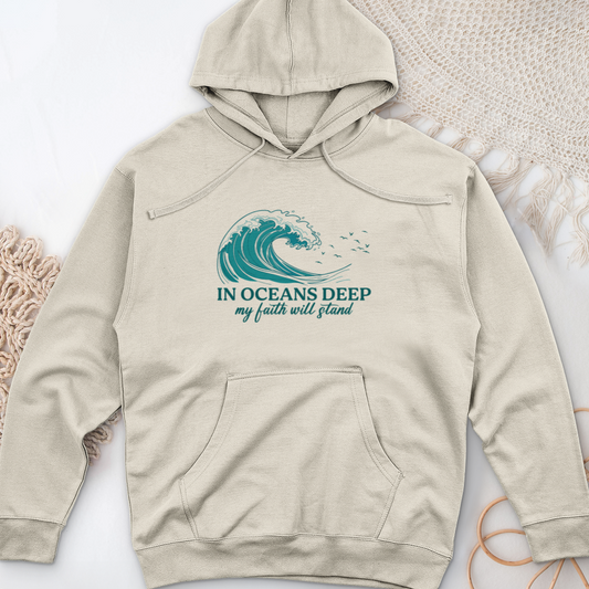 In Oceans Deep Midweight Hooded Sweatshirt