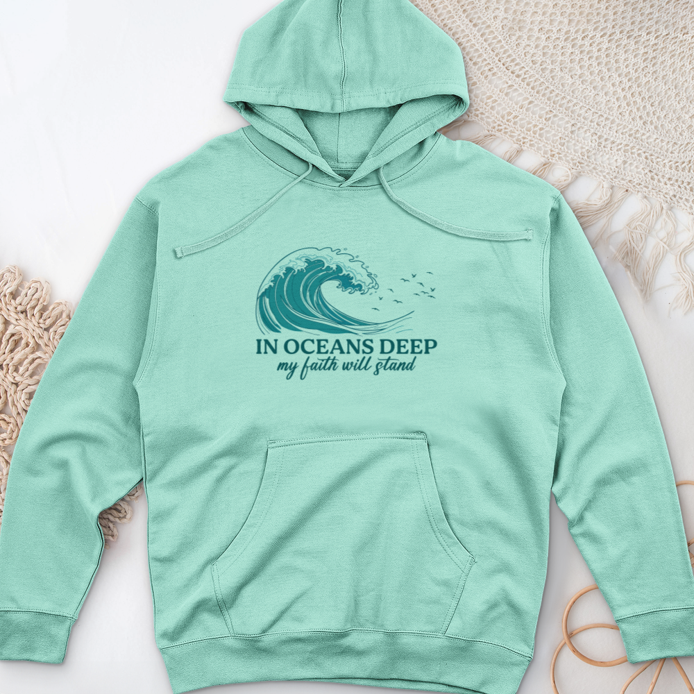 In Oceans Deep Midweight Hooded Sweatshirt