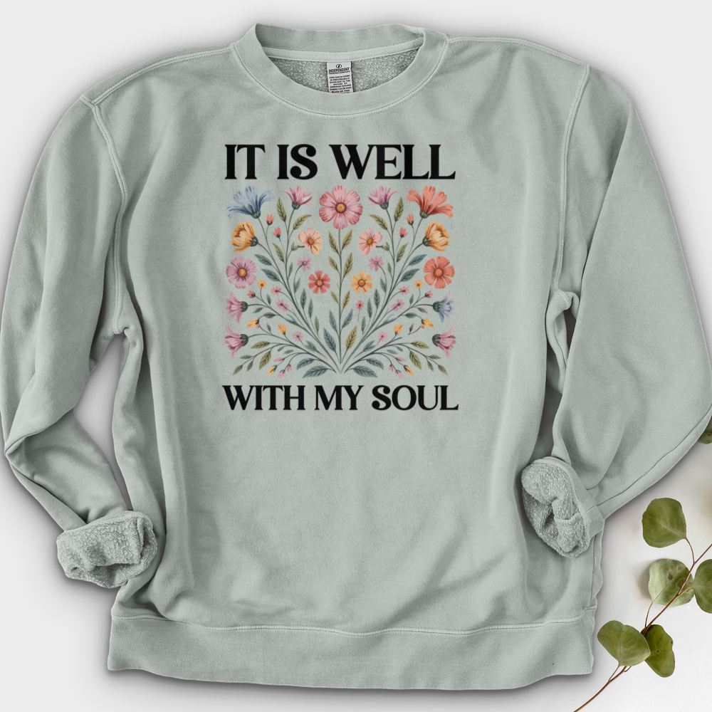 It Is Well With my Soul Crewneck