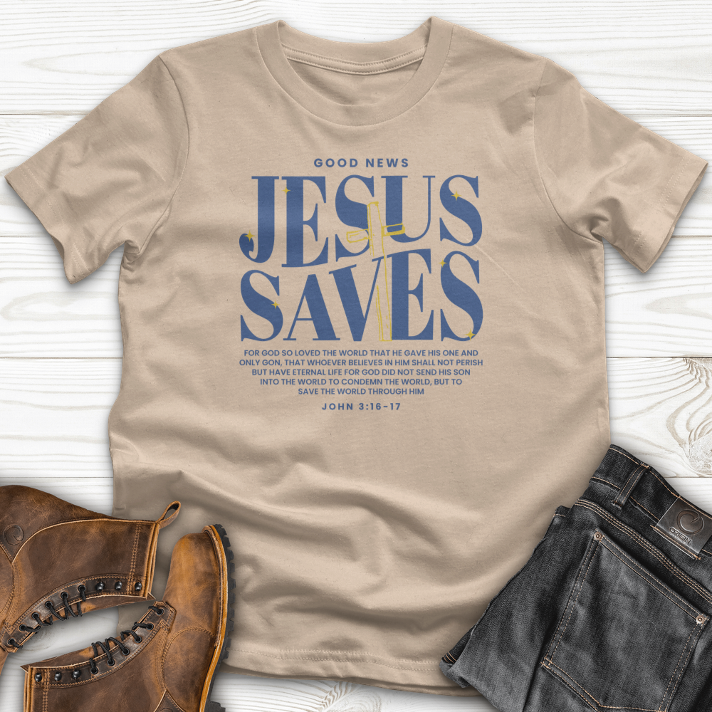 JESUS SAVES 2 T-shirt