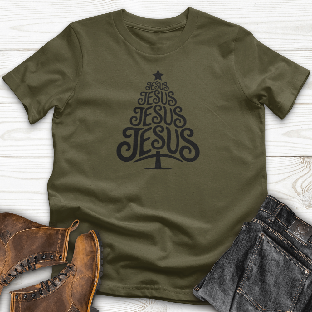Jesus Christmas Tree T-Shirt