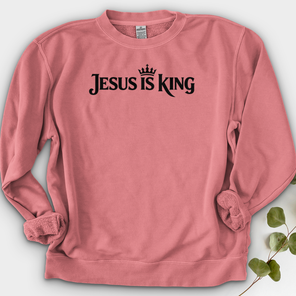 Jesus Is King Crewneck