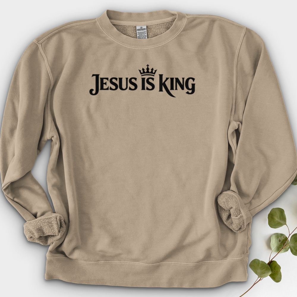 Jesus Is King Crewneck