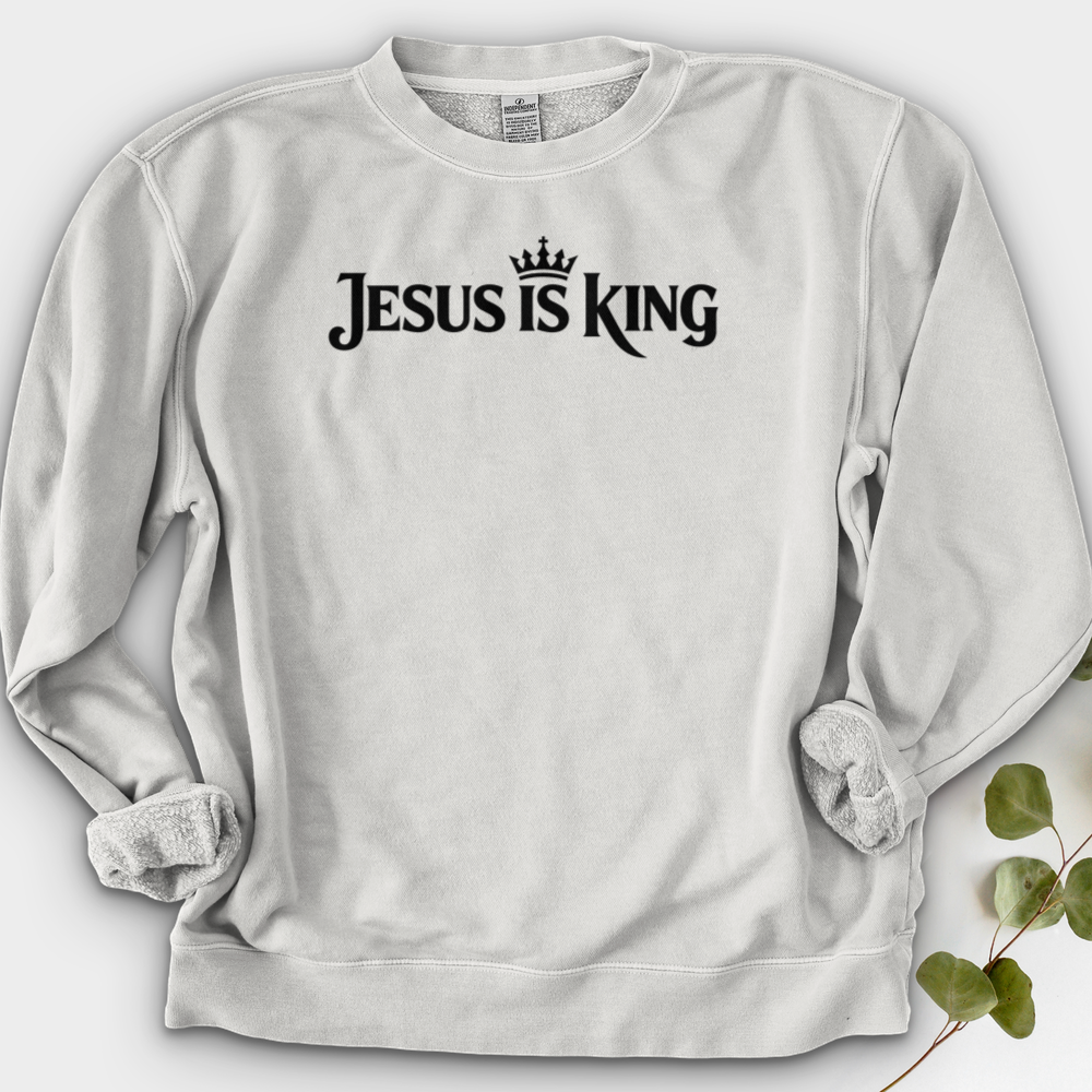 Jesus Is King Crewneck