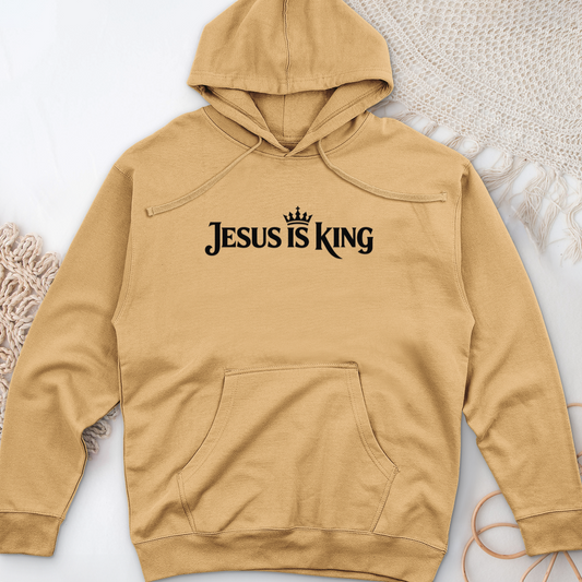 Jesus Is King Midweight Hooded Sweatshirt