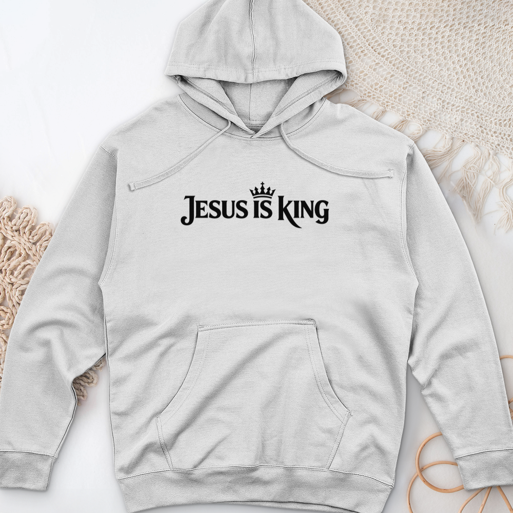 Jesus Is King Midweight Hooded Sweatshirt
