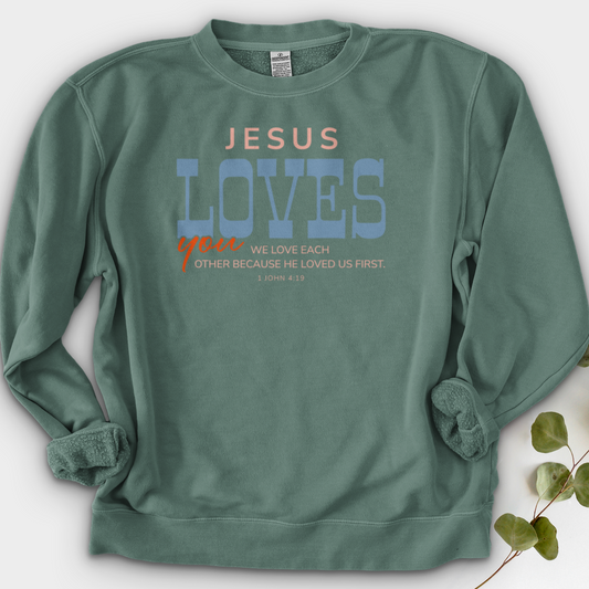 Jesus Loves You Crewneck