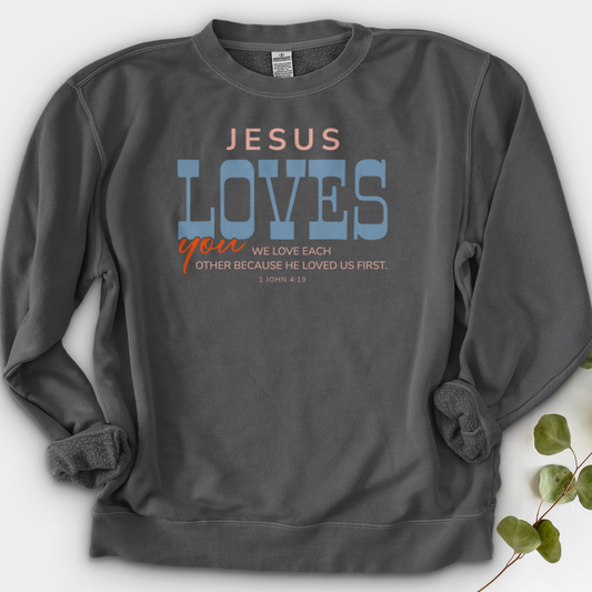 Jesus Loves You Crewneck