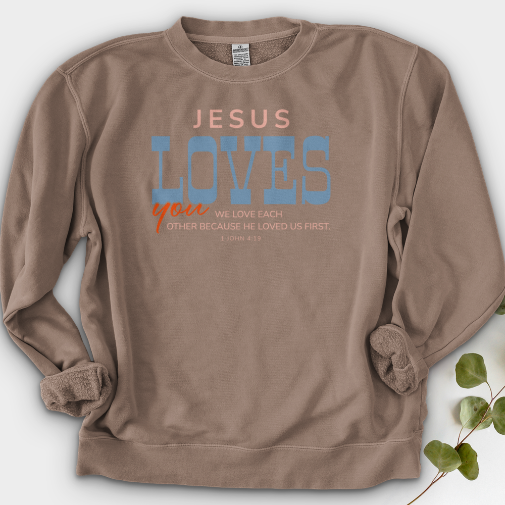 Jesus Loves You Crewneck