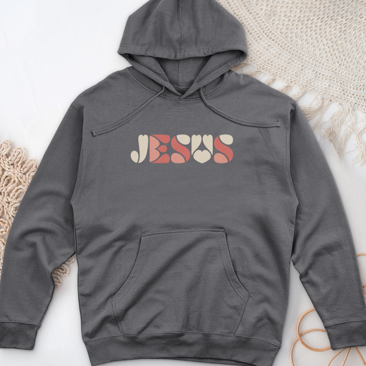 Jesus Midweight Hooded Sweatshirt