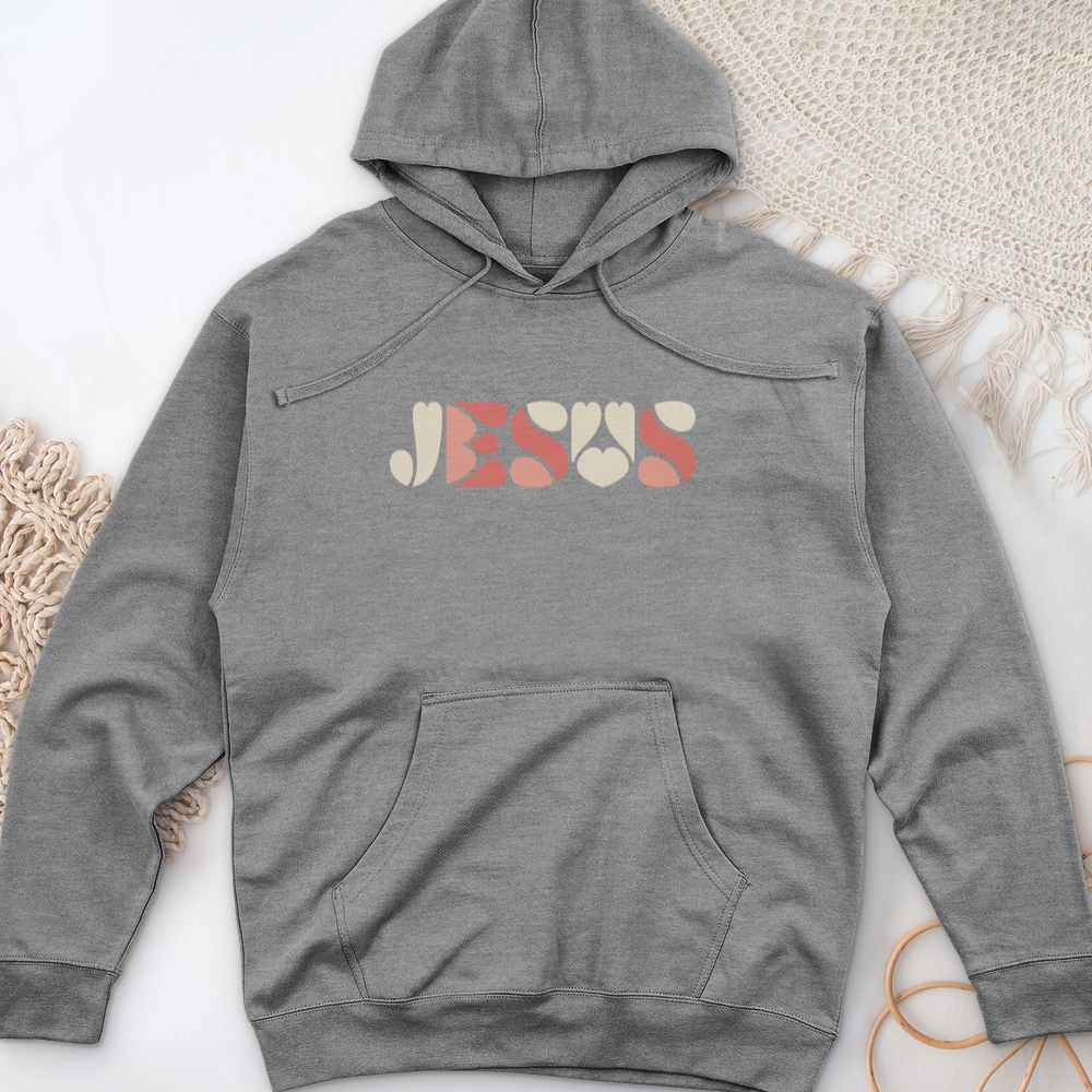Jesus Midweight Hooded Sweatshirt