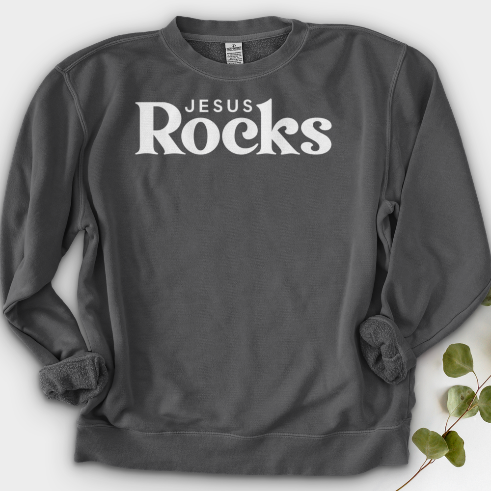 Jesus Rocks Crewneck