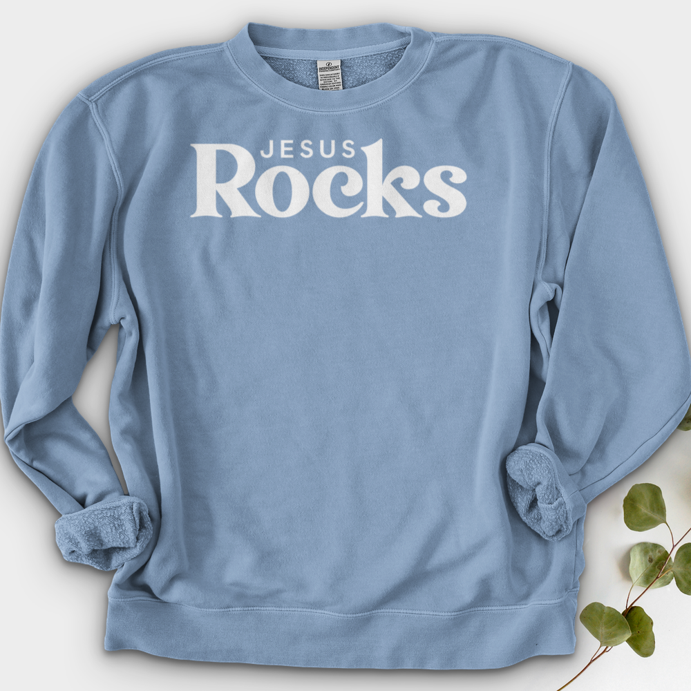 Jesus Rocks Crewneck
