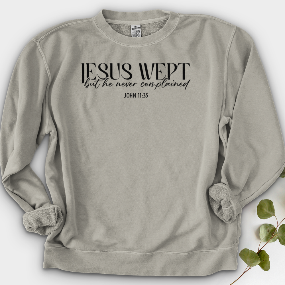 Jesus Wept Crewneck