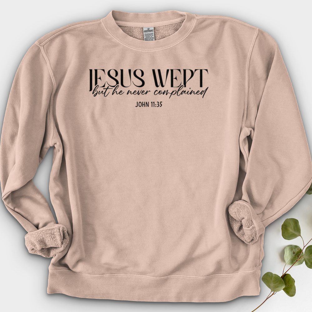 Jesus Wept Crewneck