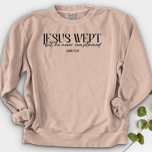 Jesus Wept Crewneck