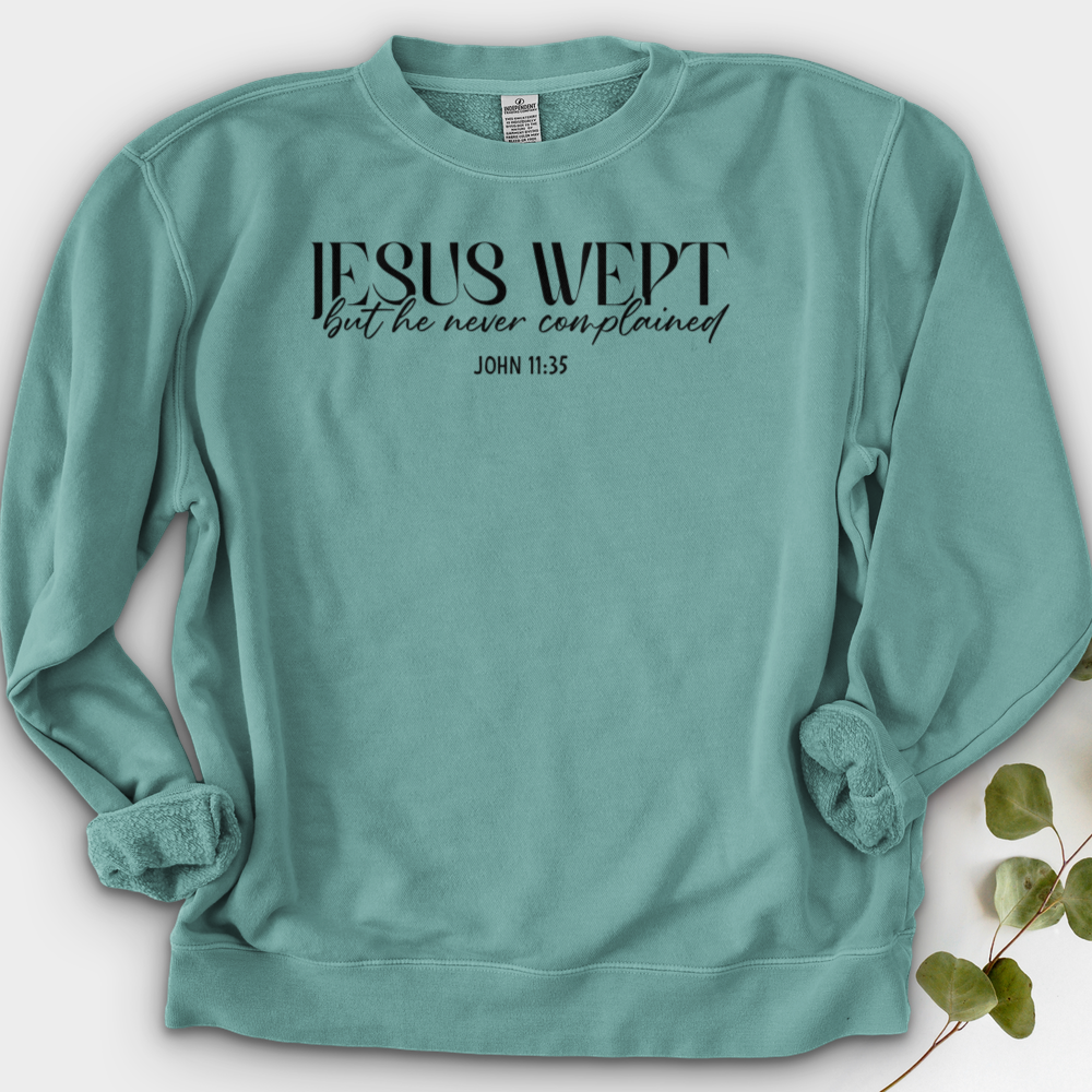 Jesus Wept Crewneck