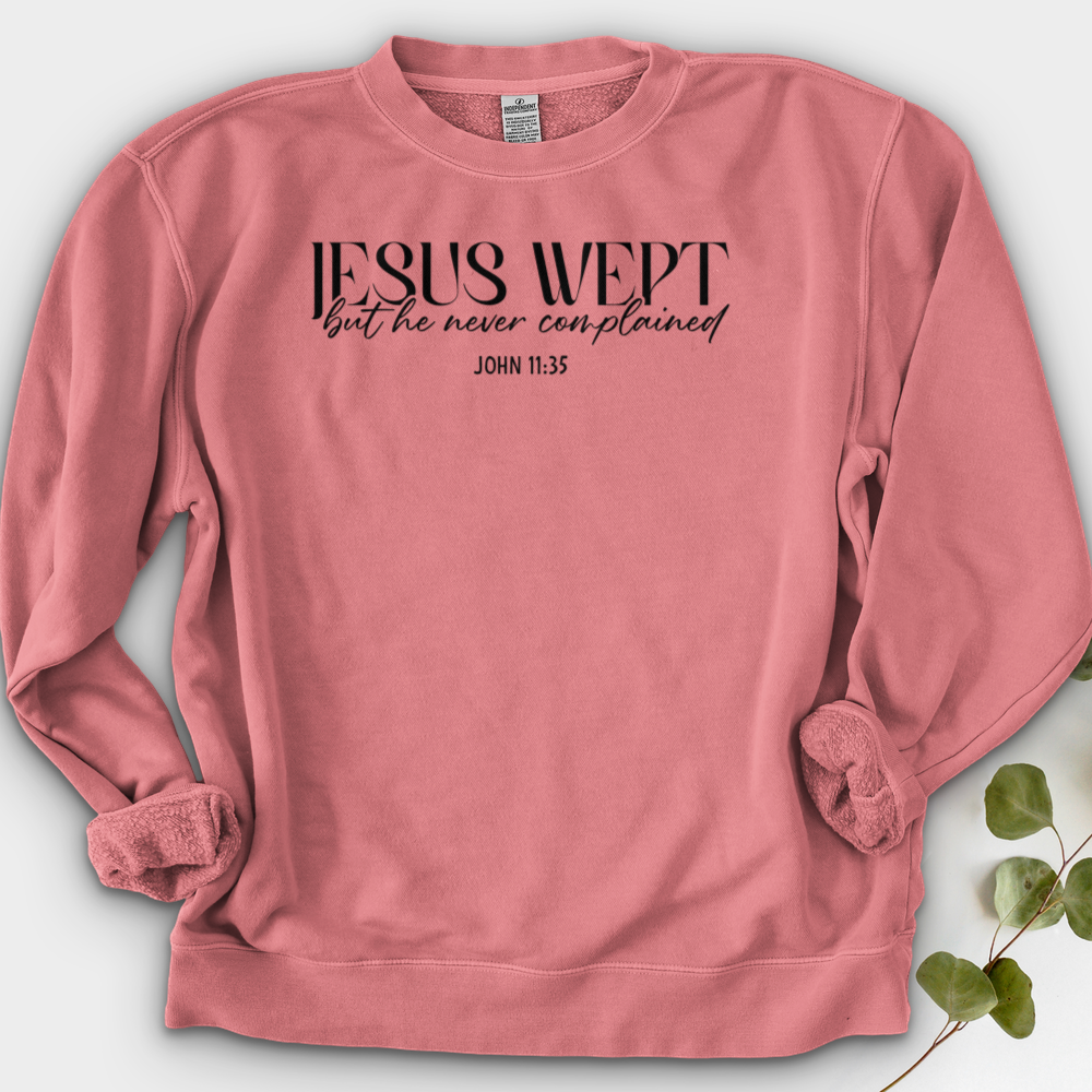 Jesus Wept Crewneck
