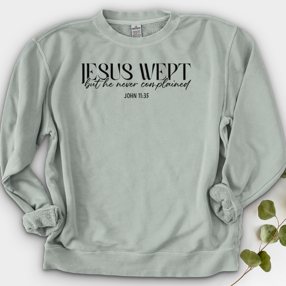 Jesus Wept Crewneck