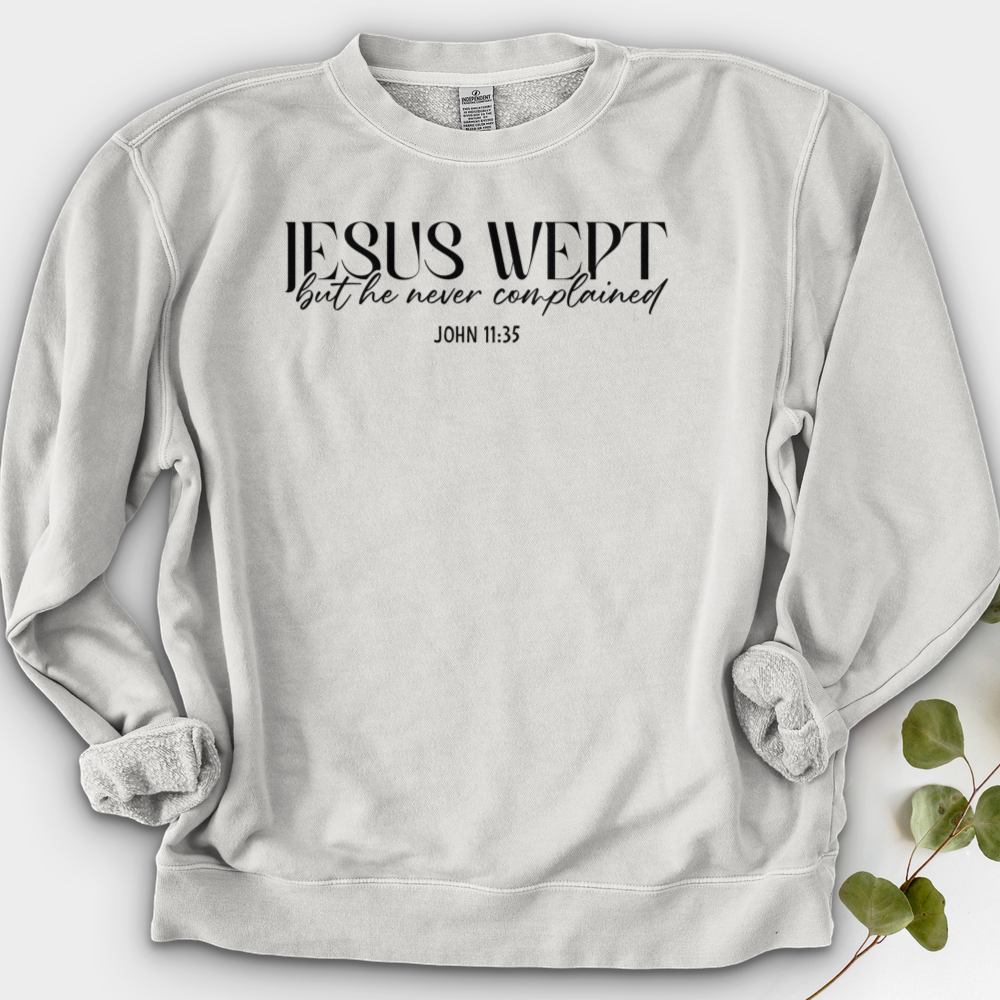 Jesus Wept Crewneck
