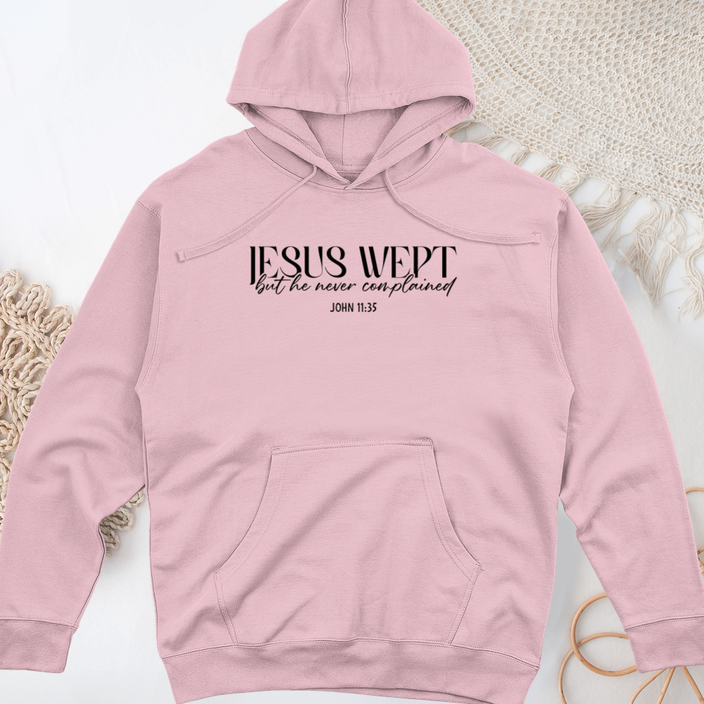 Jesus Wept Midweight Hooded Sweatshirt