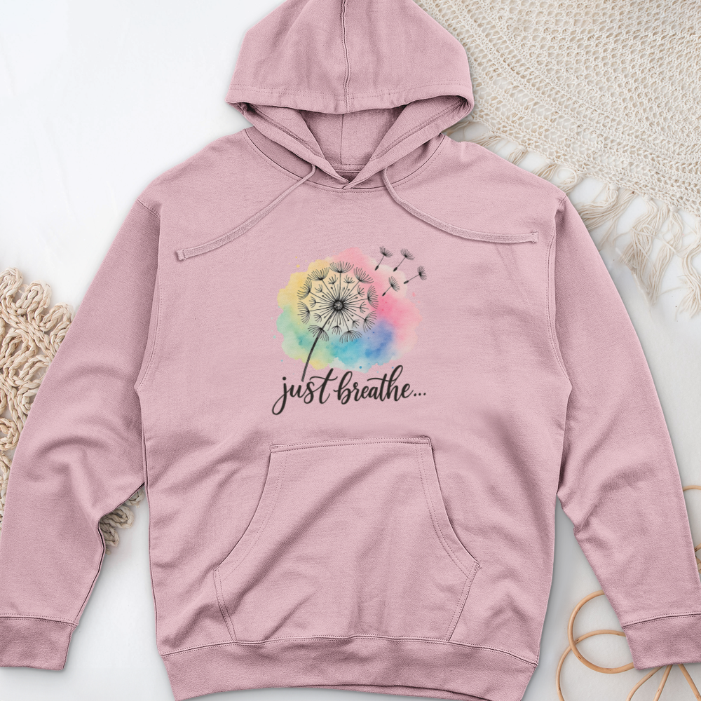 Just Breathe 01 Midweight Hooded Sweatshirt