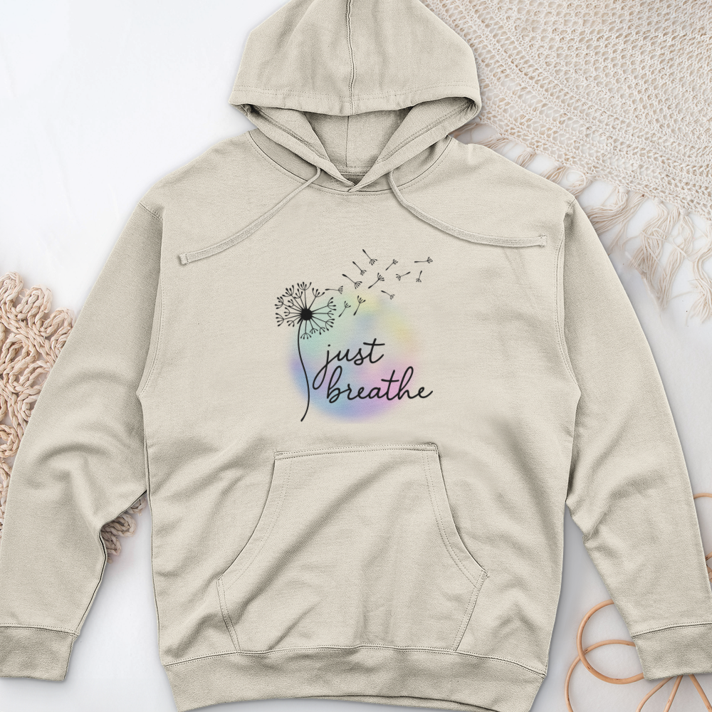 Just Breathe Midweight Hooded Sweatshirt