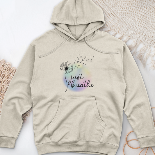 Just Breathe Midweight Hooded Sweatshirt