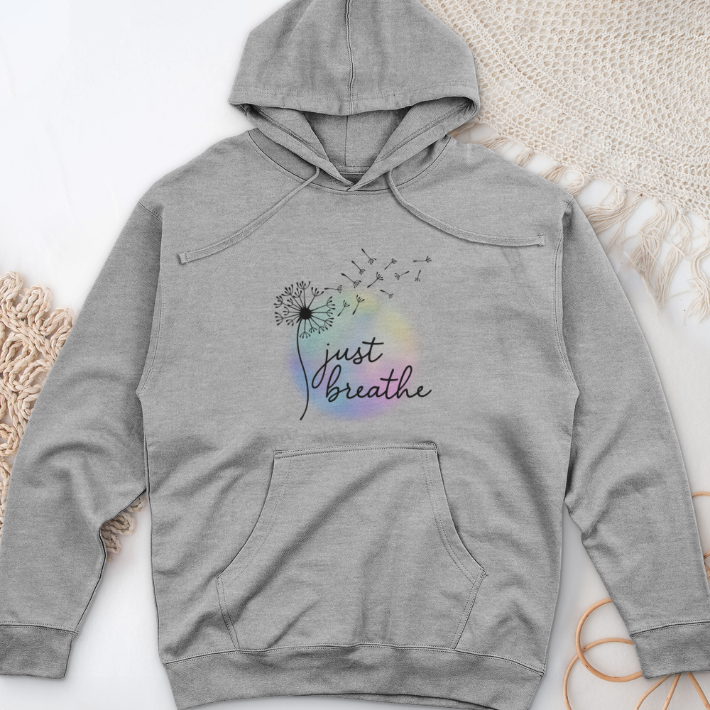 Just Breathe Midweight Hooded Sweatshirt