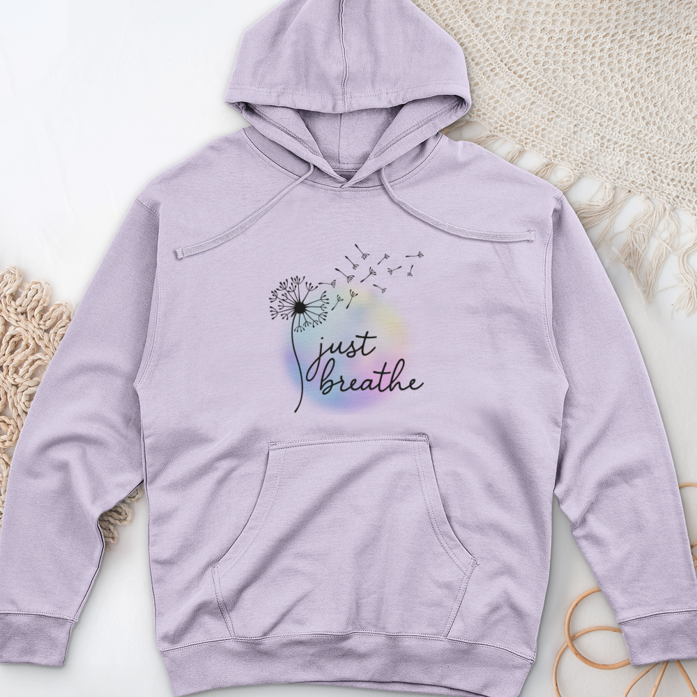 Just Breathe Midweight Hooded Sweatshirt