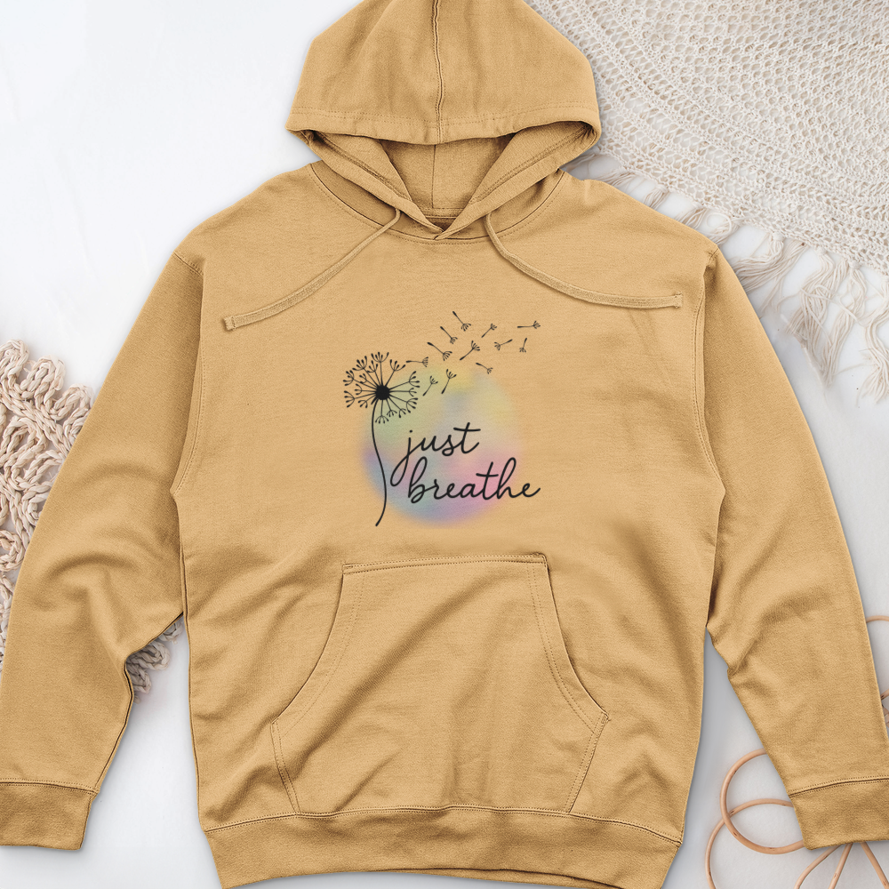 Just Breathe Midweight Hooded Sweatshirt
