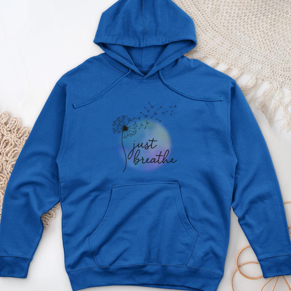 Just Breathe Midweight Hooded Sweatshirt