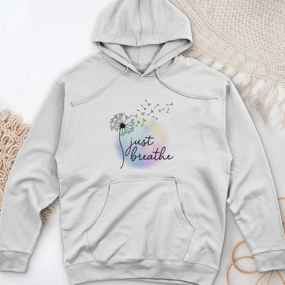 Just Breathe Midweight Hooded Sweatshirt