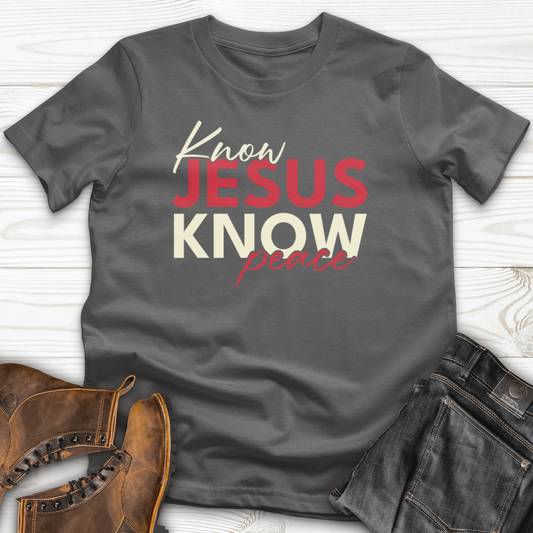 Know Jesus Know Peace T-Shirt