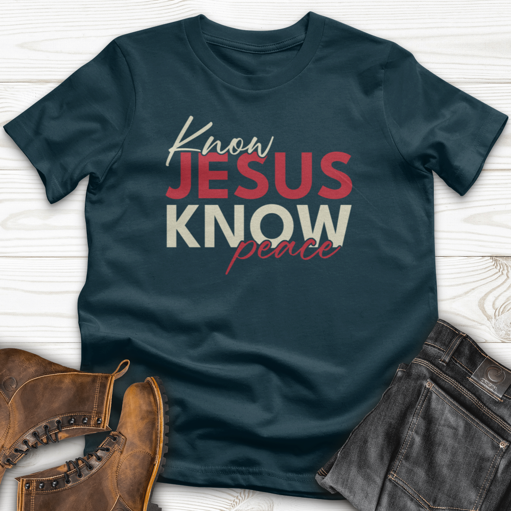 Know Jesus Know Peace T-Shirt
