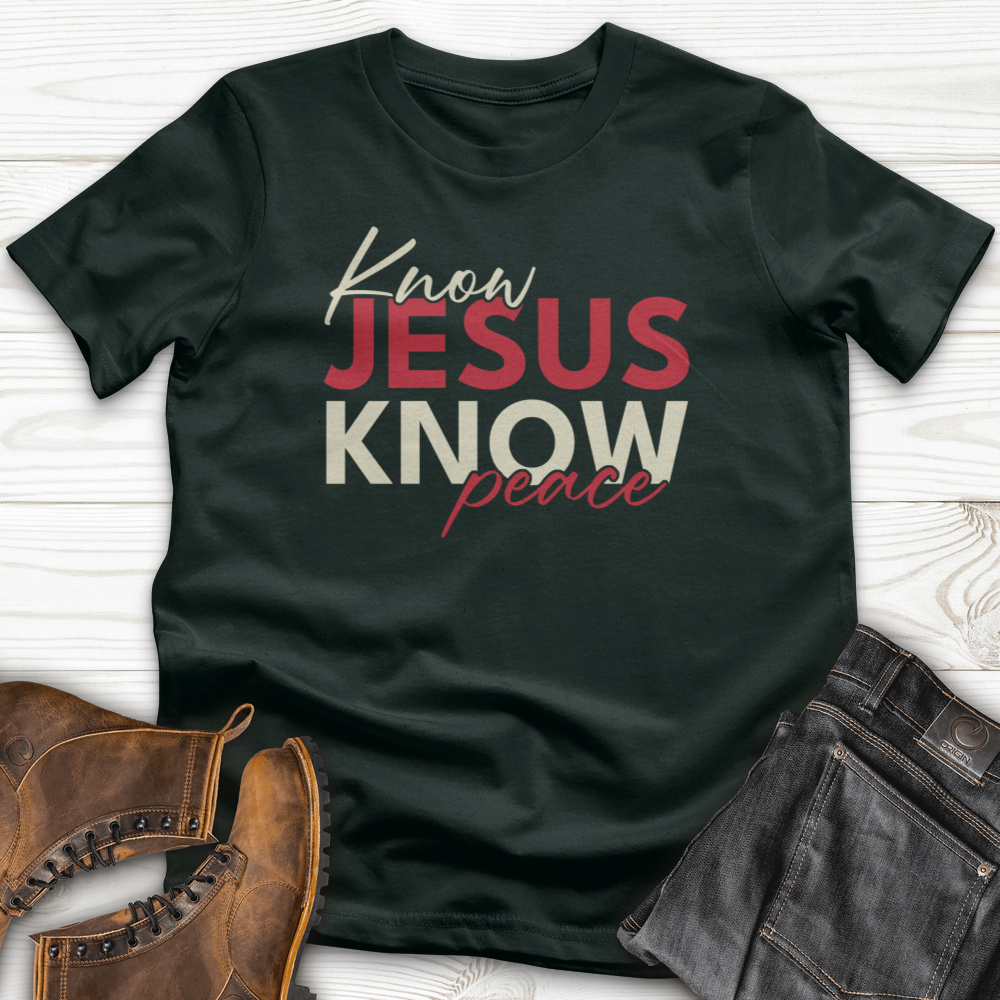 Know Jesus Know Peace T-Shirt