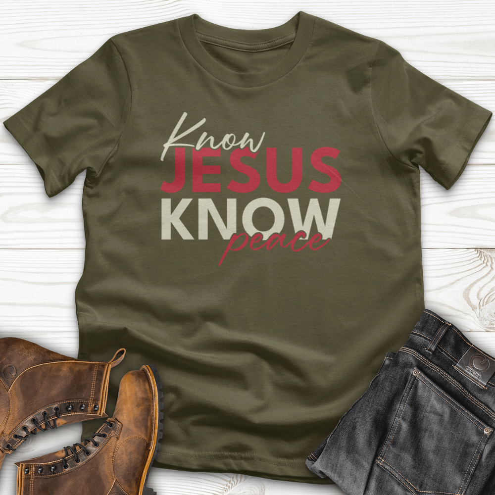 Know Jesus Know Peace T-Shirt
