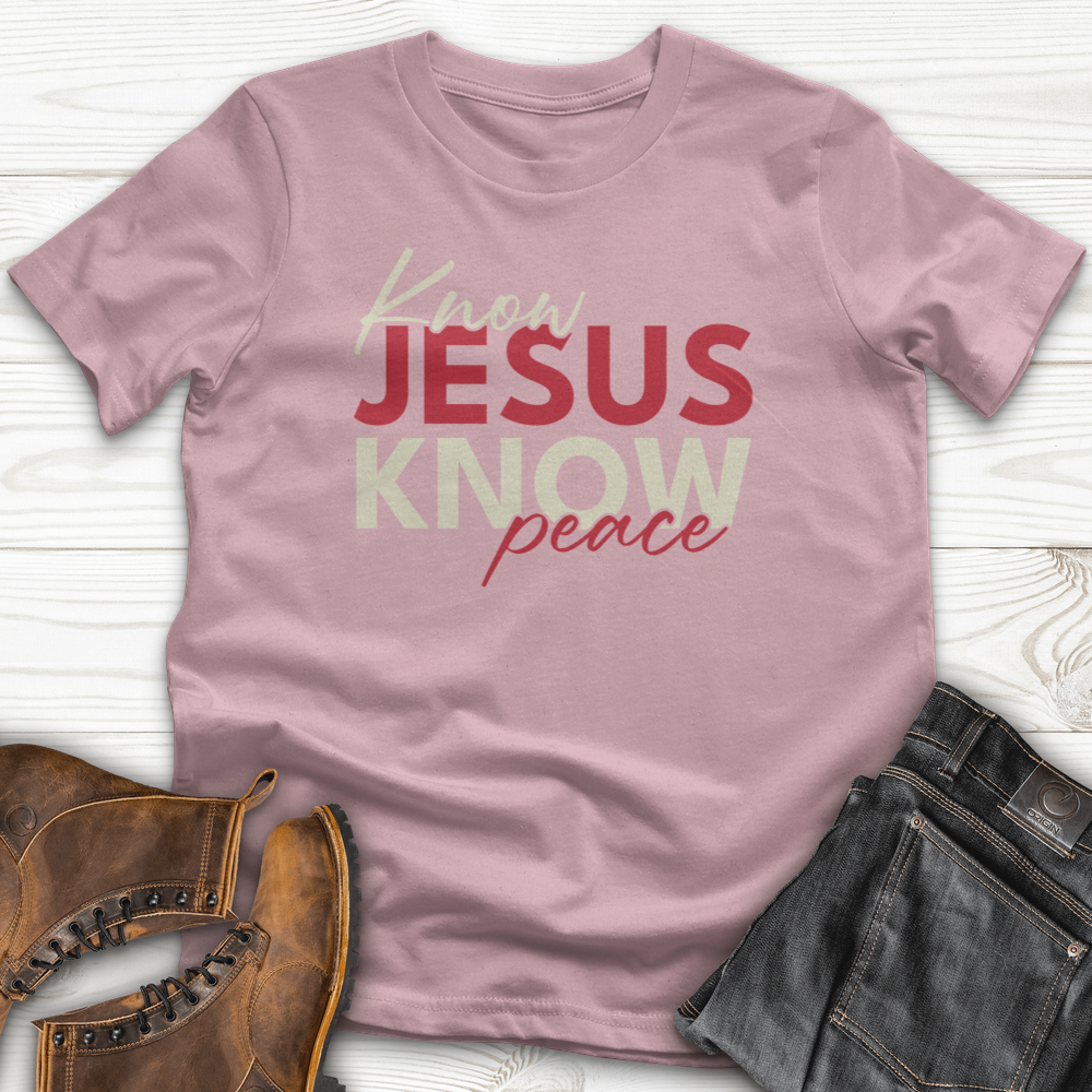 Know Jesus Know Peace T-Shirt