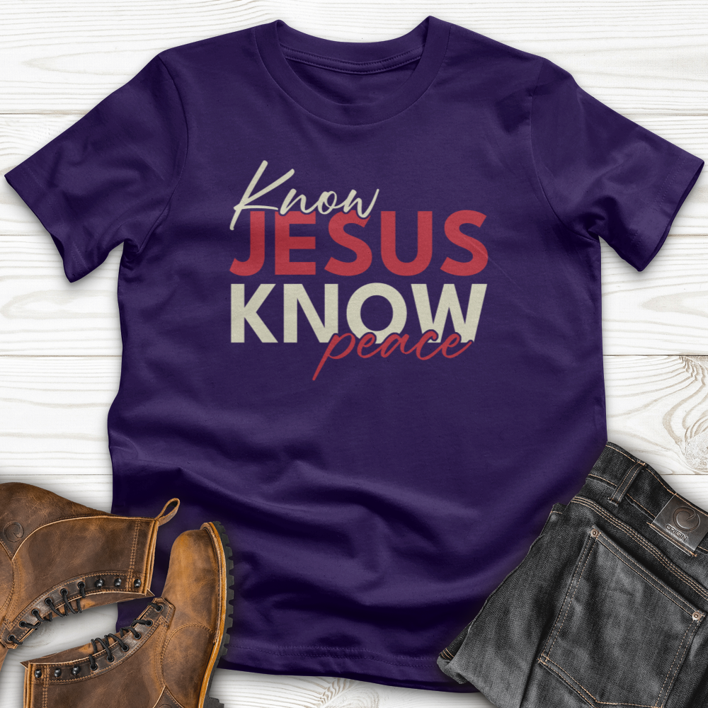 Know Jesus Know Peace T-Shirt