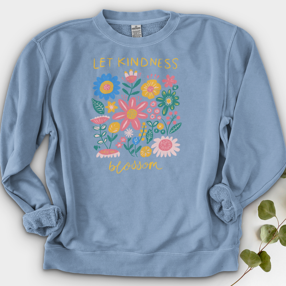 Let Kindness Blossom Crewneck