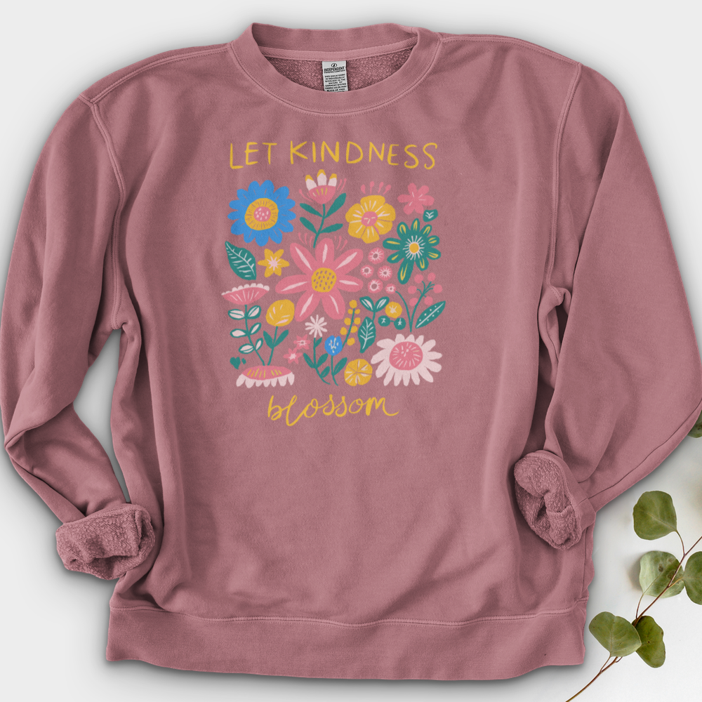Let Kindness Blossom Crewneck